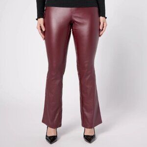 Jingle Belles Kim Gravel Rebellious Twill Reg Pant-Port Wine-Reg 10-NEW-A624317